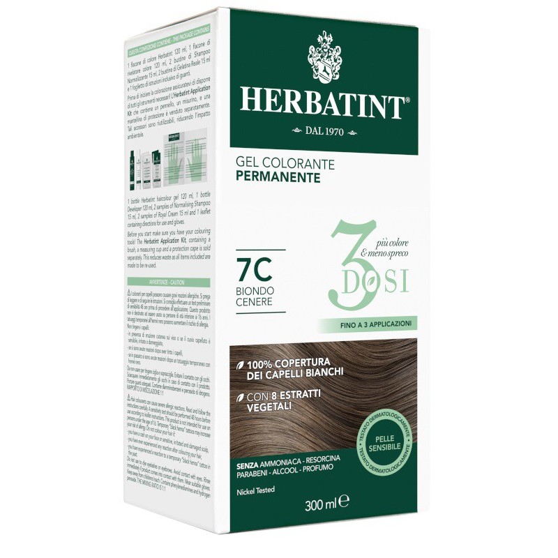 Herbatint 3dosi 7c 300ml