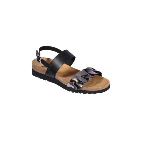 Jada Sandal Synt Black/pewte35