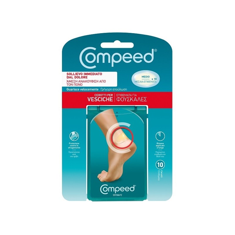 Compeed Cer Vesciche Medio10pz