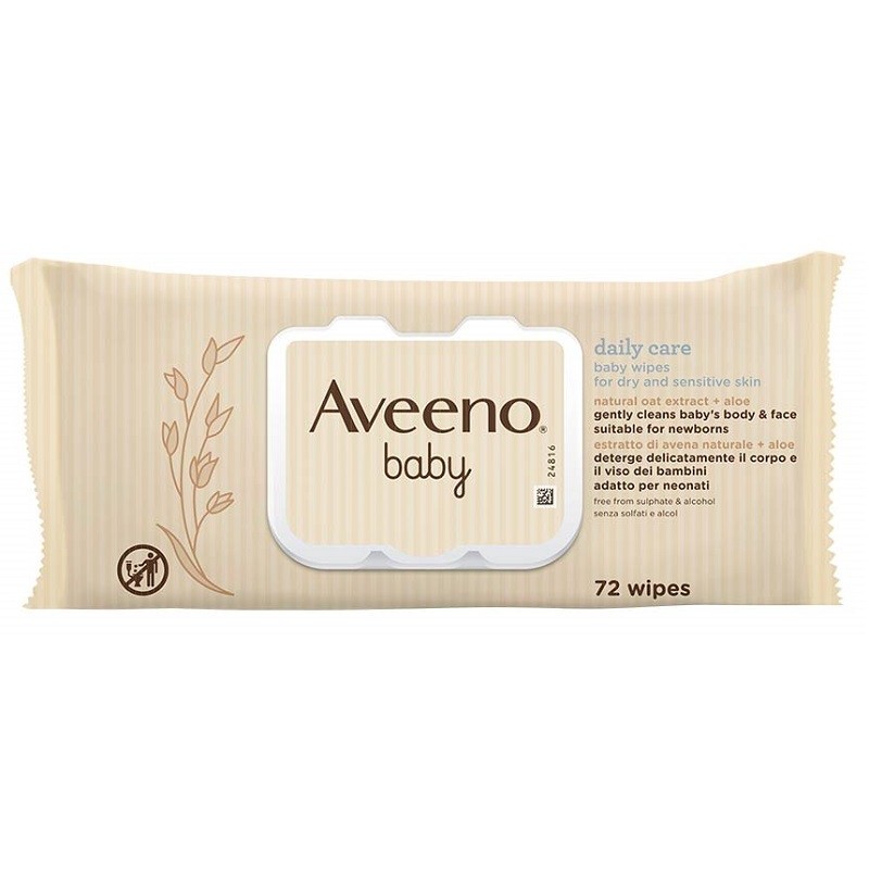 Aveeno Baby Salviettine 72pz