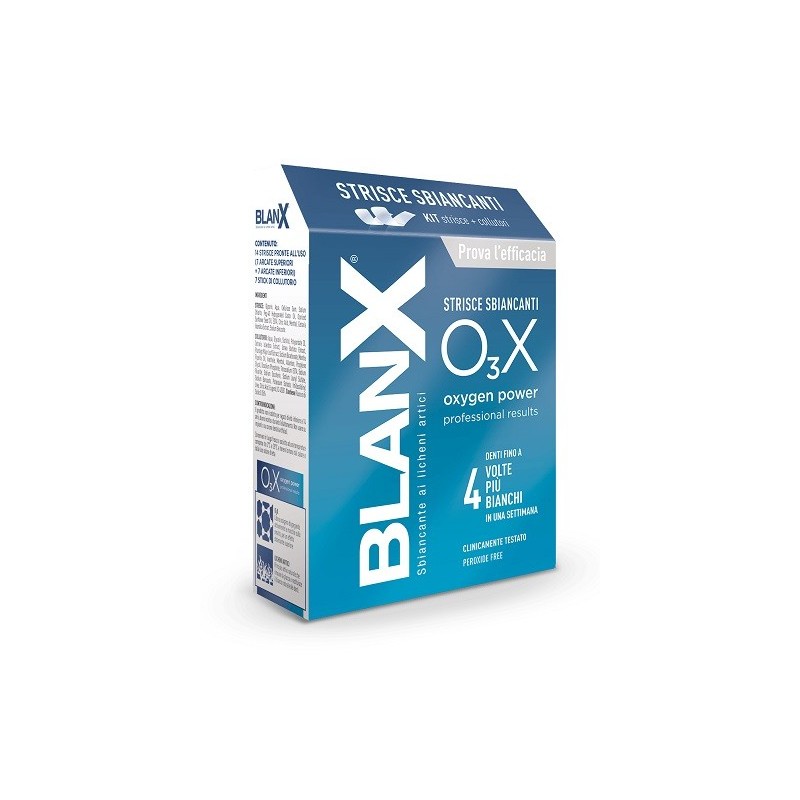 Blanx O3x Strisce Sbianc 14pz