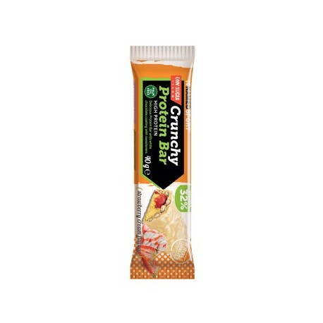 Crunchy Proteinbar Strawb 40g