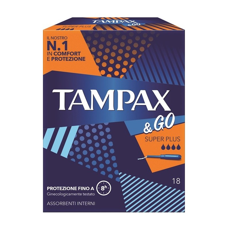 Tampax &go Super Plus 18pz