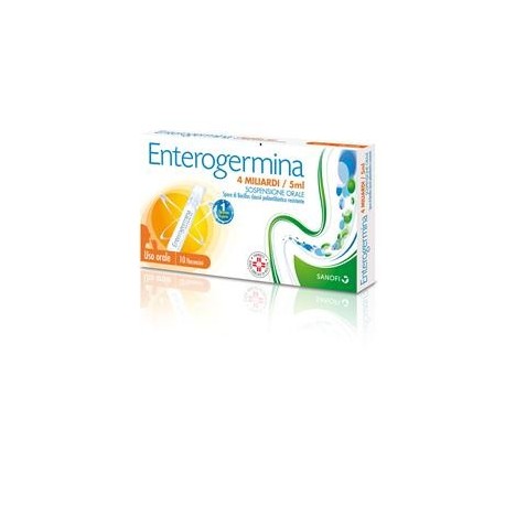 Enterogermina*os 10fl 4mld 5ml