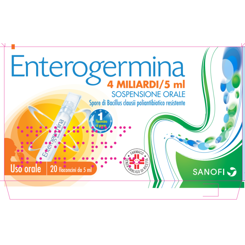 Enterogermina*os 20fl 4mld 5ml