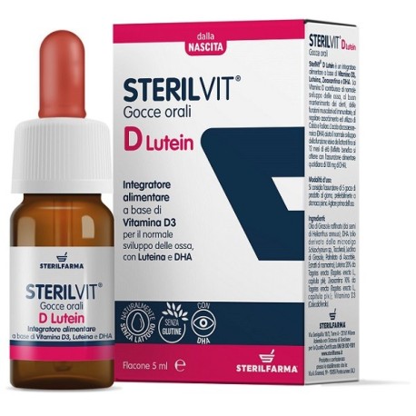 Sterilvit D Lutein Dha Gtt 5ml