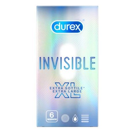 Durex Invisible Xl 6pz