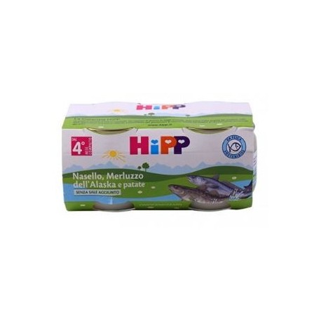 Hipp Omog Nasel/merl/pat 2x80g