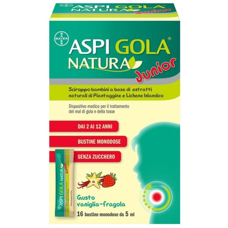 Aspi Gola Natura Junior 16bust