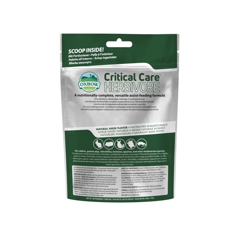 Critical Care Herbivore 141g