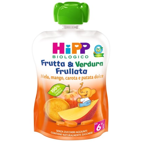 Hipp Bio Frut&ver Mel/ma/ca90g