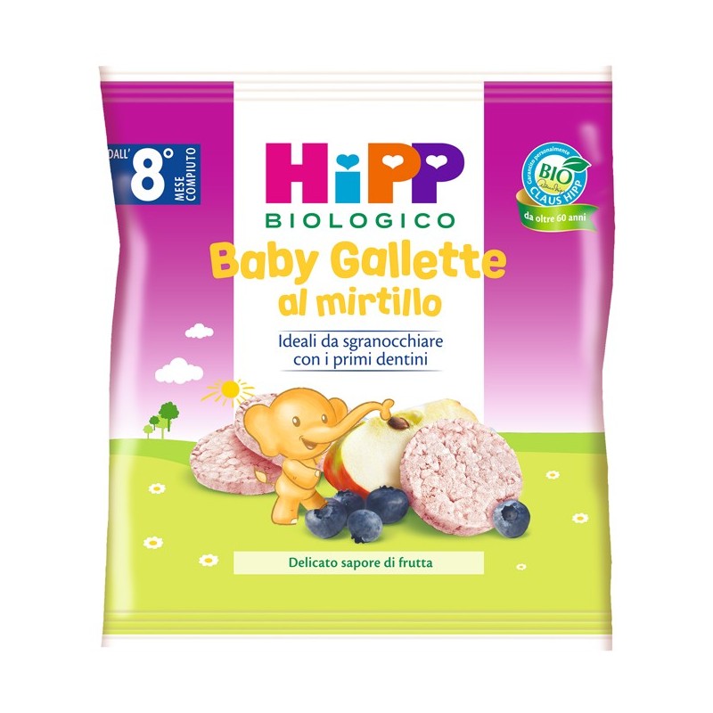 Hipp Baby Gallette Riso Mirt