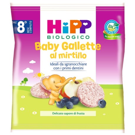 Hipp Baby Gallette Riso Mirt