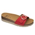 Malibu' Mule Nubuck W Rosso 38