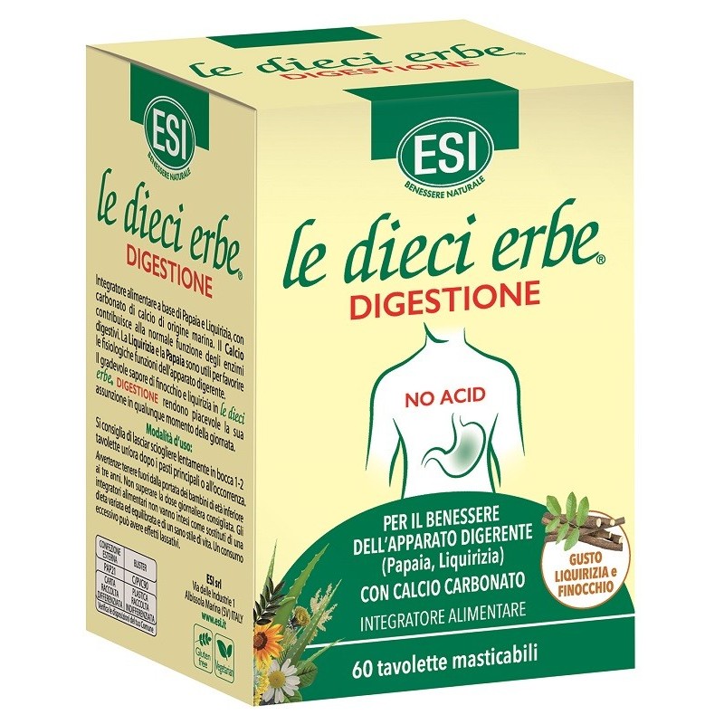 Esi Le Dieci Erbe Dig N/ac 60t