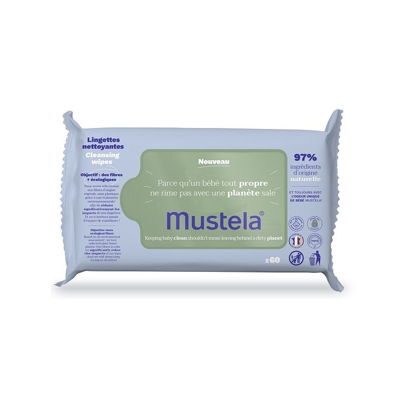 Mustela Salviette Detergent60p