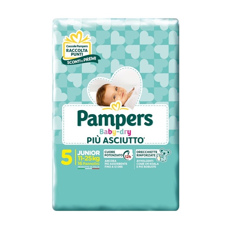 Pampers Bd Downcount J 16pz