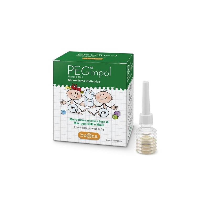 Peginpol Microclisma Ped 6x6g