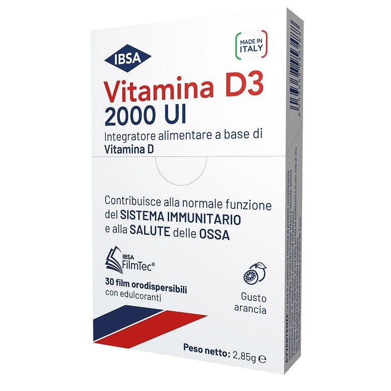 Vitamina D3 Ibsa 2000ui 30film