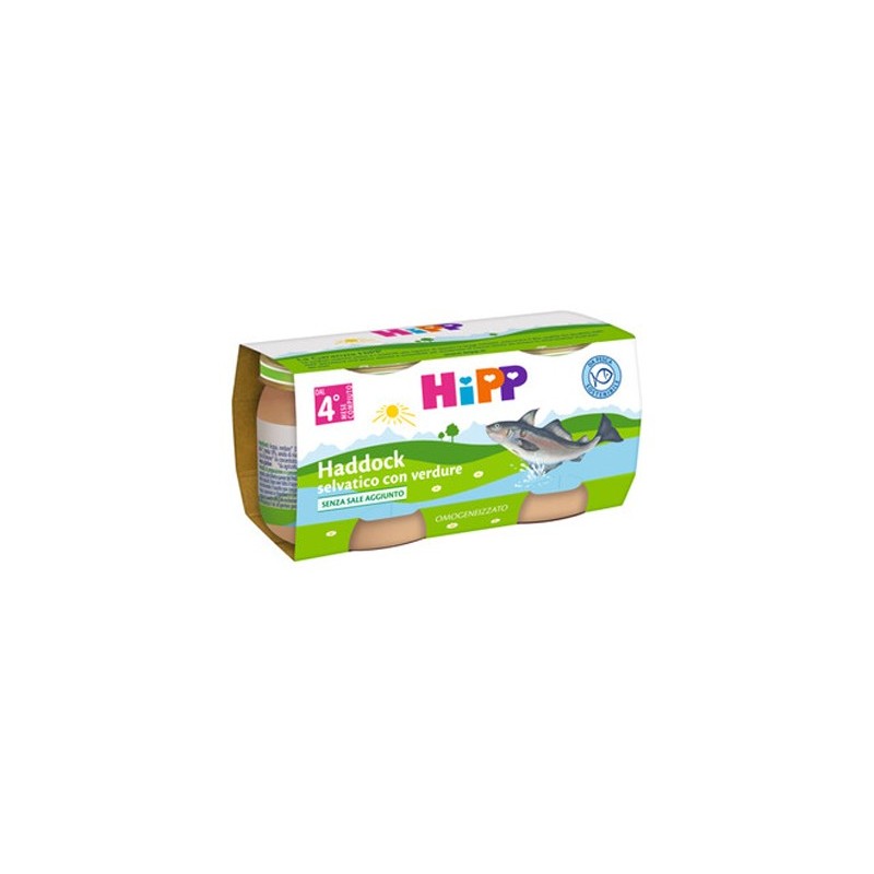 Hipp Omog Haddock Verd 2x80g