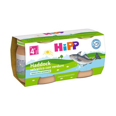 Hipp Omog Haddock Verd 2x80g