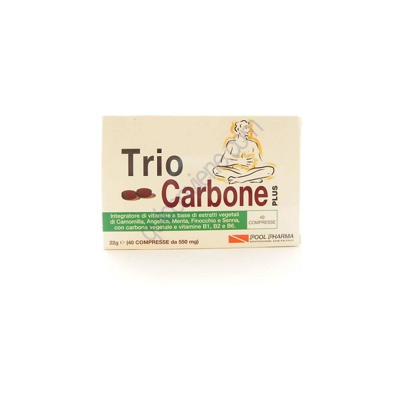 Triocarbone Plus 40cpr