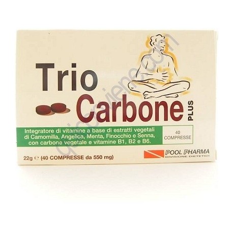 Triocarbone Plus 40cpr