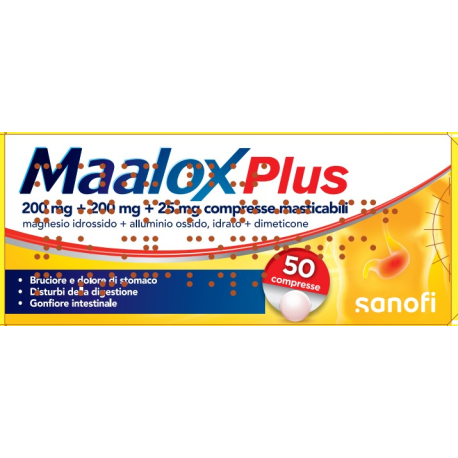 Maalox Plus*50cpr Mast