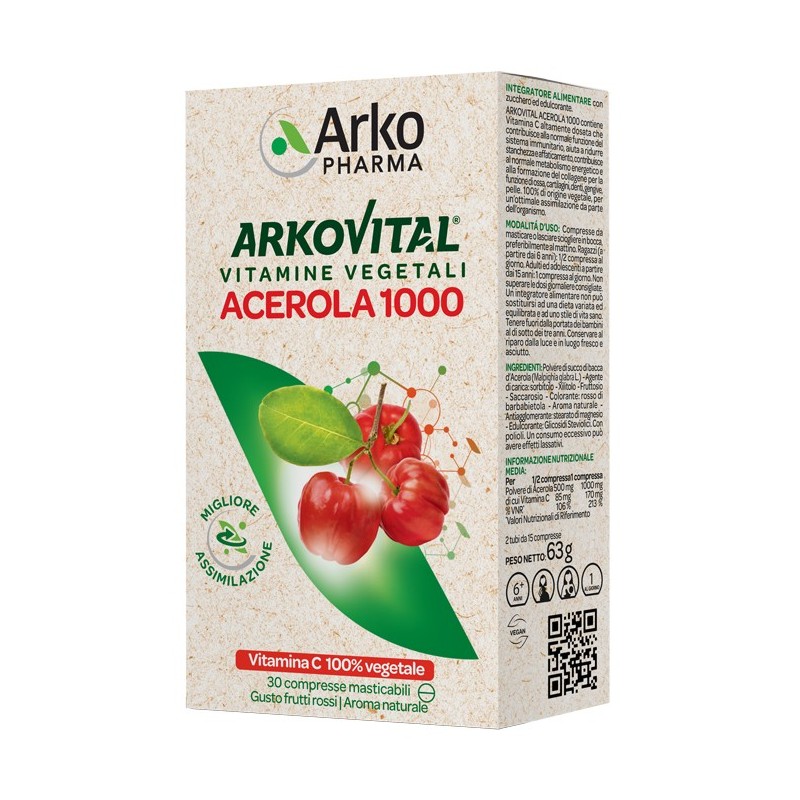 Arkovital Acerola 1000 30cpr