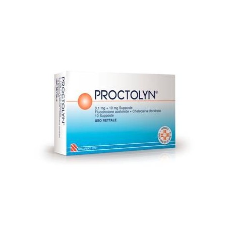 Proctolyn*10supp 0,1mg+10mg