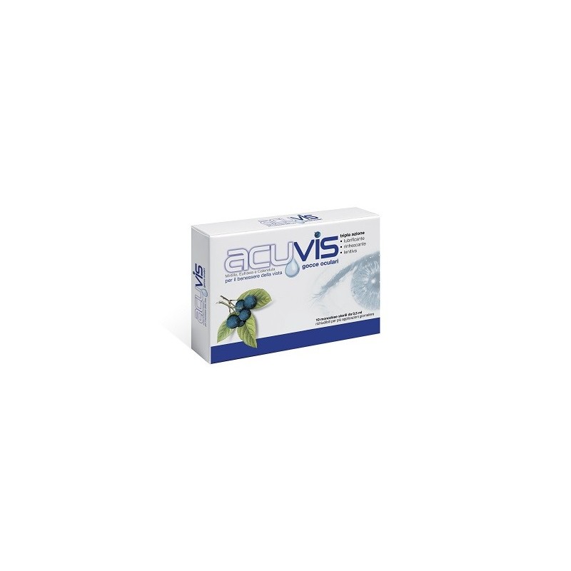 Acuvis Gocce Ocul 10fl 0,5ml