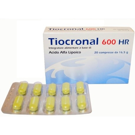 Tiocronal 600hr 20cpr