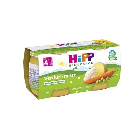 Hipp Bio Omog Verdure Mis 2x80