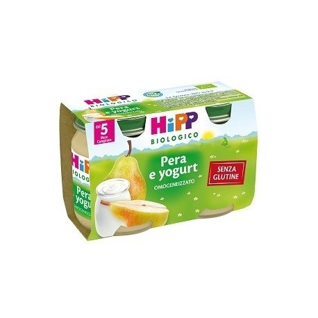 Hipp Bio Omog Pera/yogurt2x125