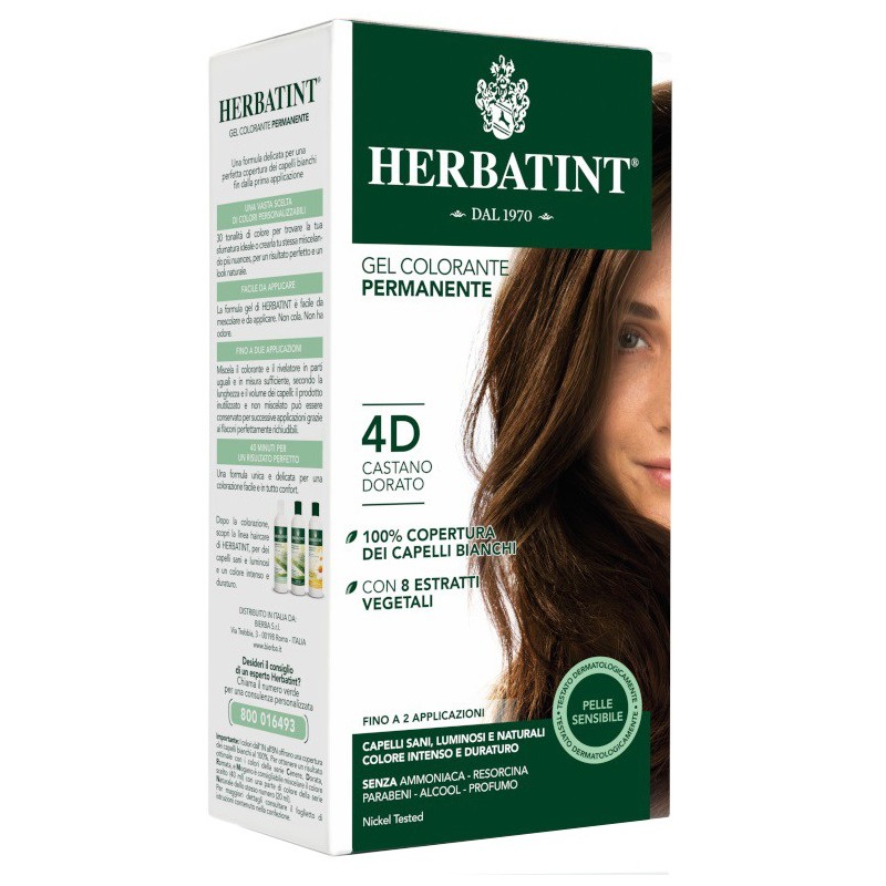 Herbatint 4d Cast Dor 150ml