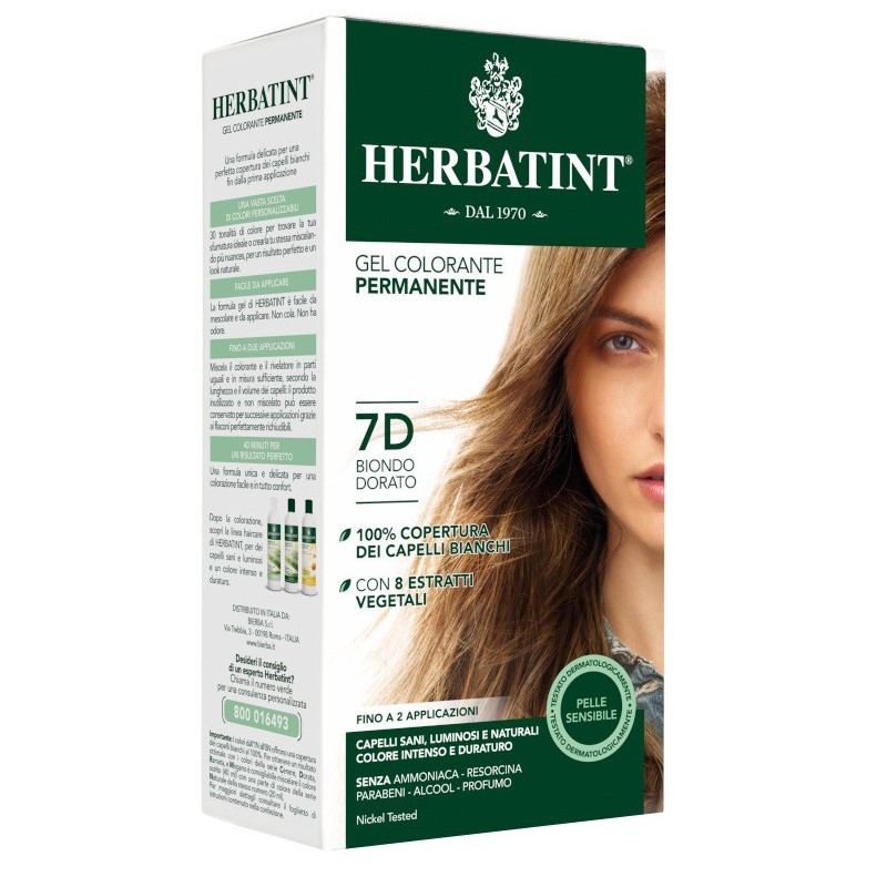 Herbatint 7d Bio Dor 150ml
