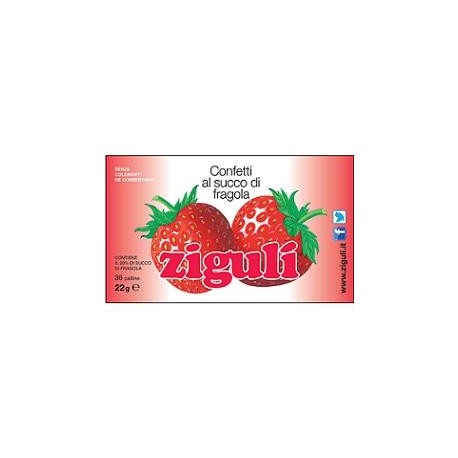 Ziguli Fragola 36palline 22g