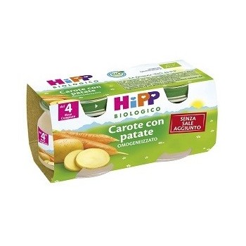 Hipp Bio Omog Carote/pat 2x80g