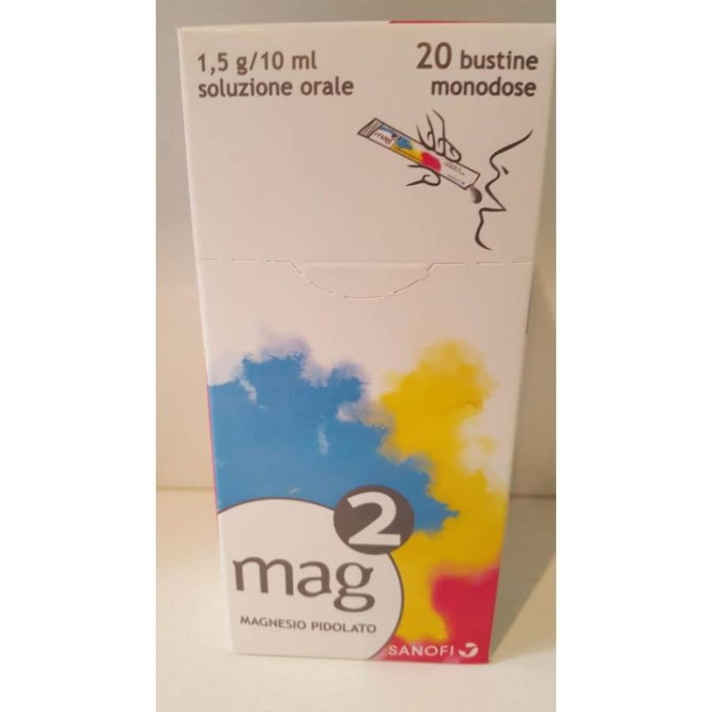 Mag 2*os Soluz 20bust1,5g/10ml