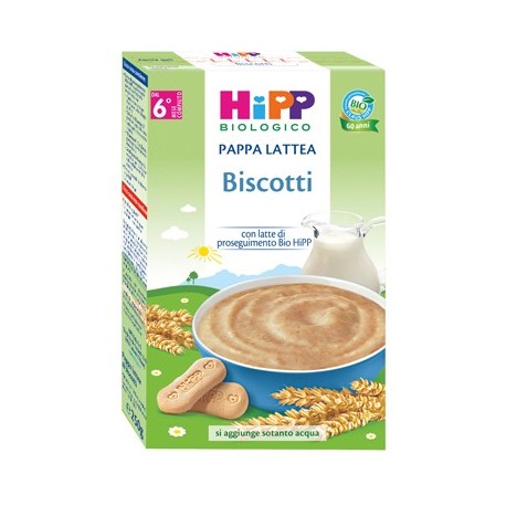 Hipp Bio Pap Lattea Bisc 250g