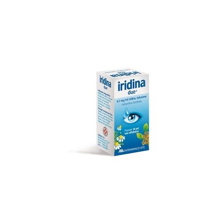 Iridina Due*coll 10ml 0,5mg/ml