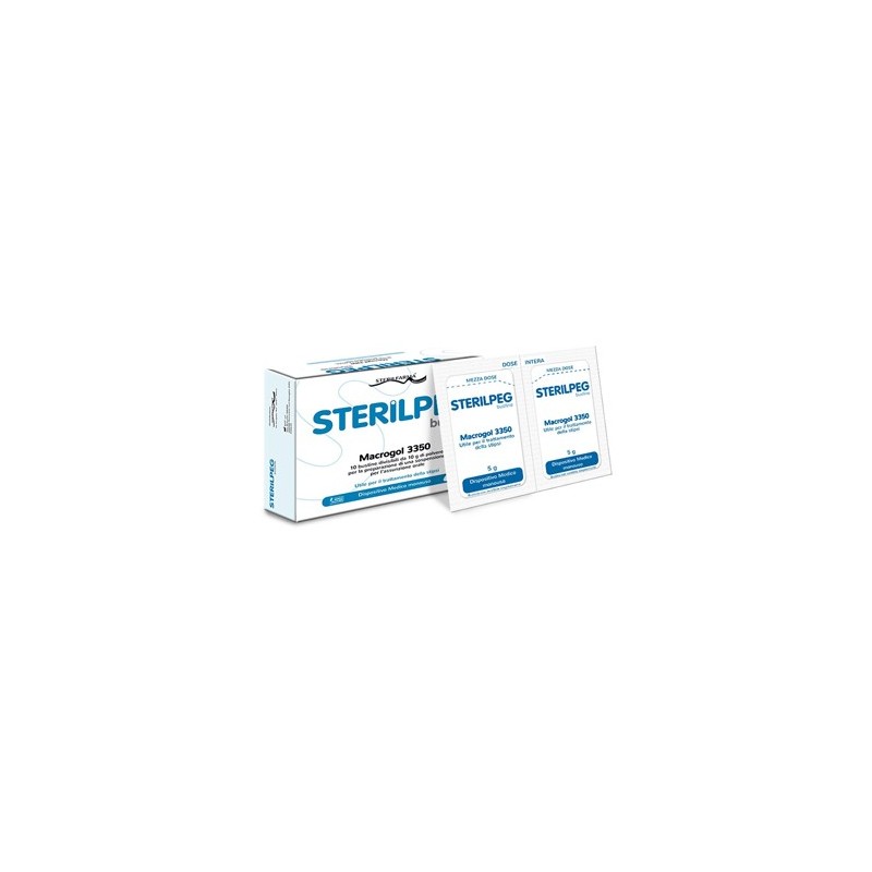 Sterilpeg 10 Bustine Macrogol