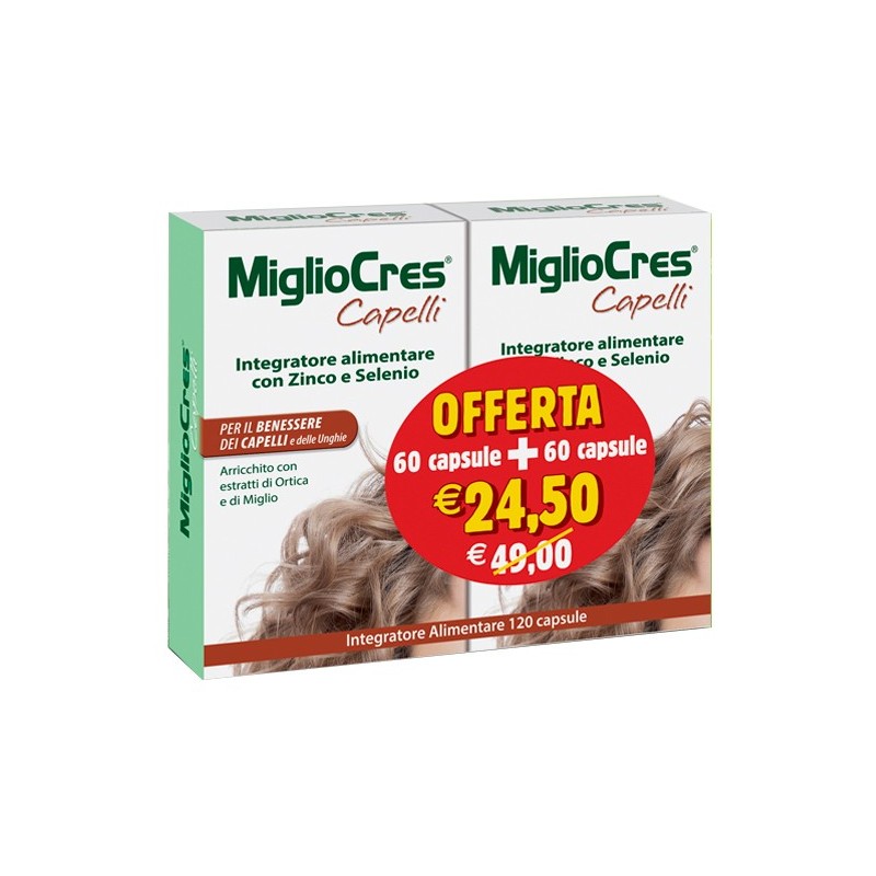 Migliocres 60+60cps Promo