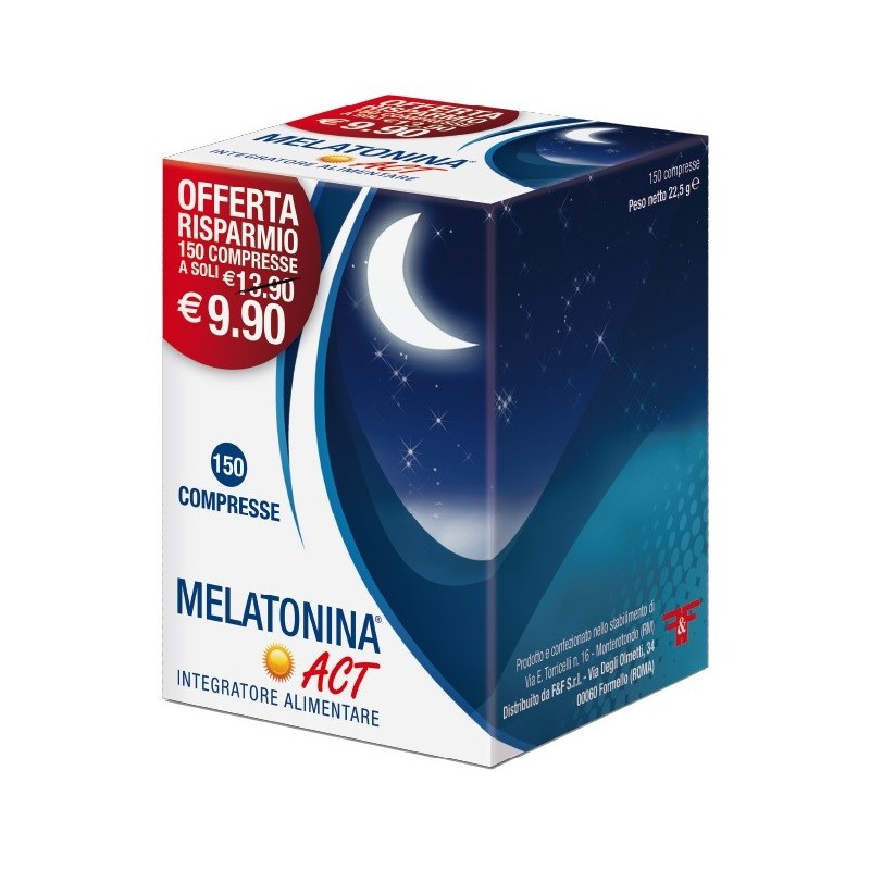 Melatonina Act 1mg 150cpr