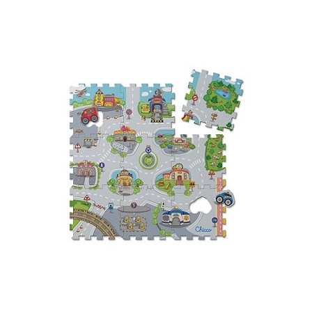 Ch Toy Puzzle Mat City