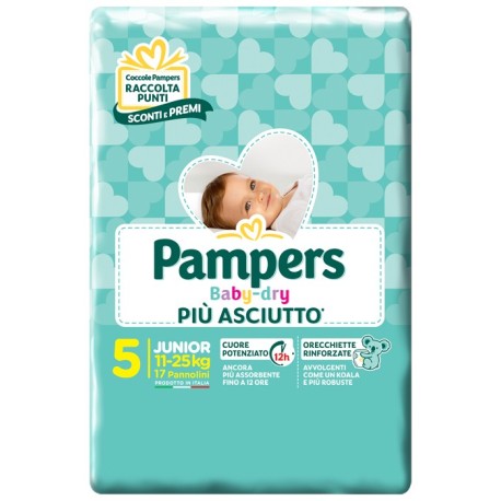 Pampers Bd Downcount J 17pz