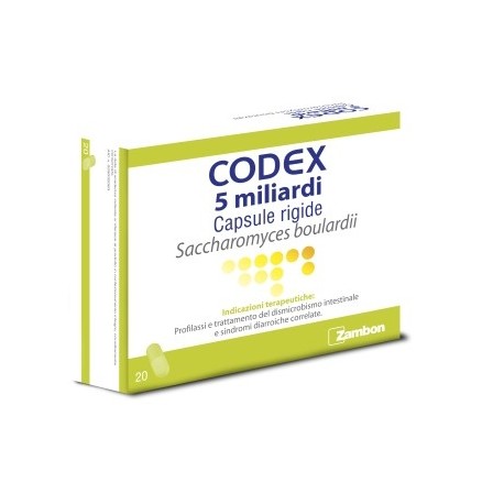 Codex*20cps 5mld 250mg Blister