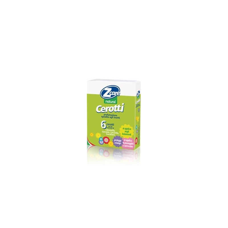 Zcare Natural Cerotti Prot 6pz