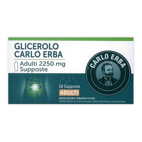 Glicerolo*ad 18supp 2250mg