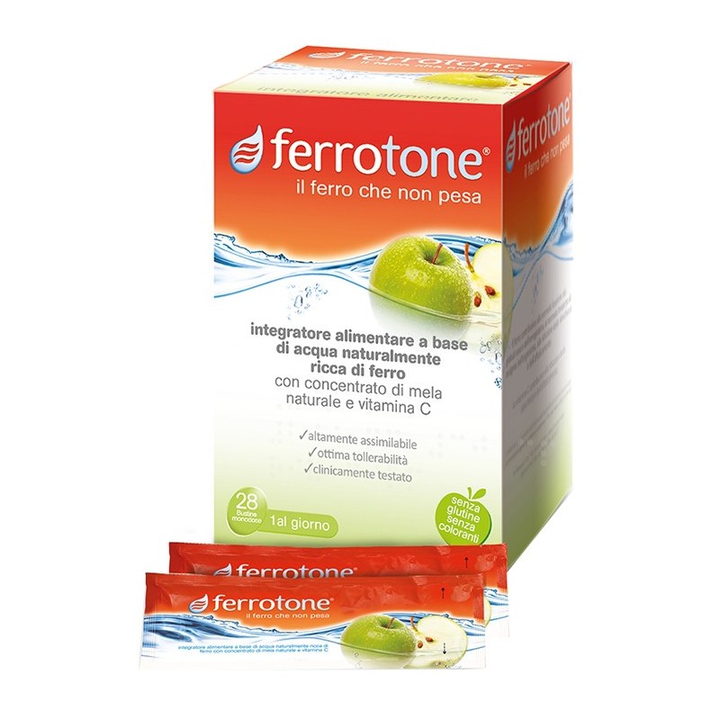Ferrotone Apple 28sacch 25ml